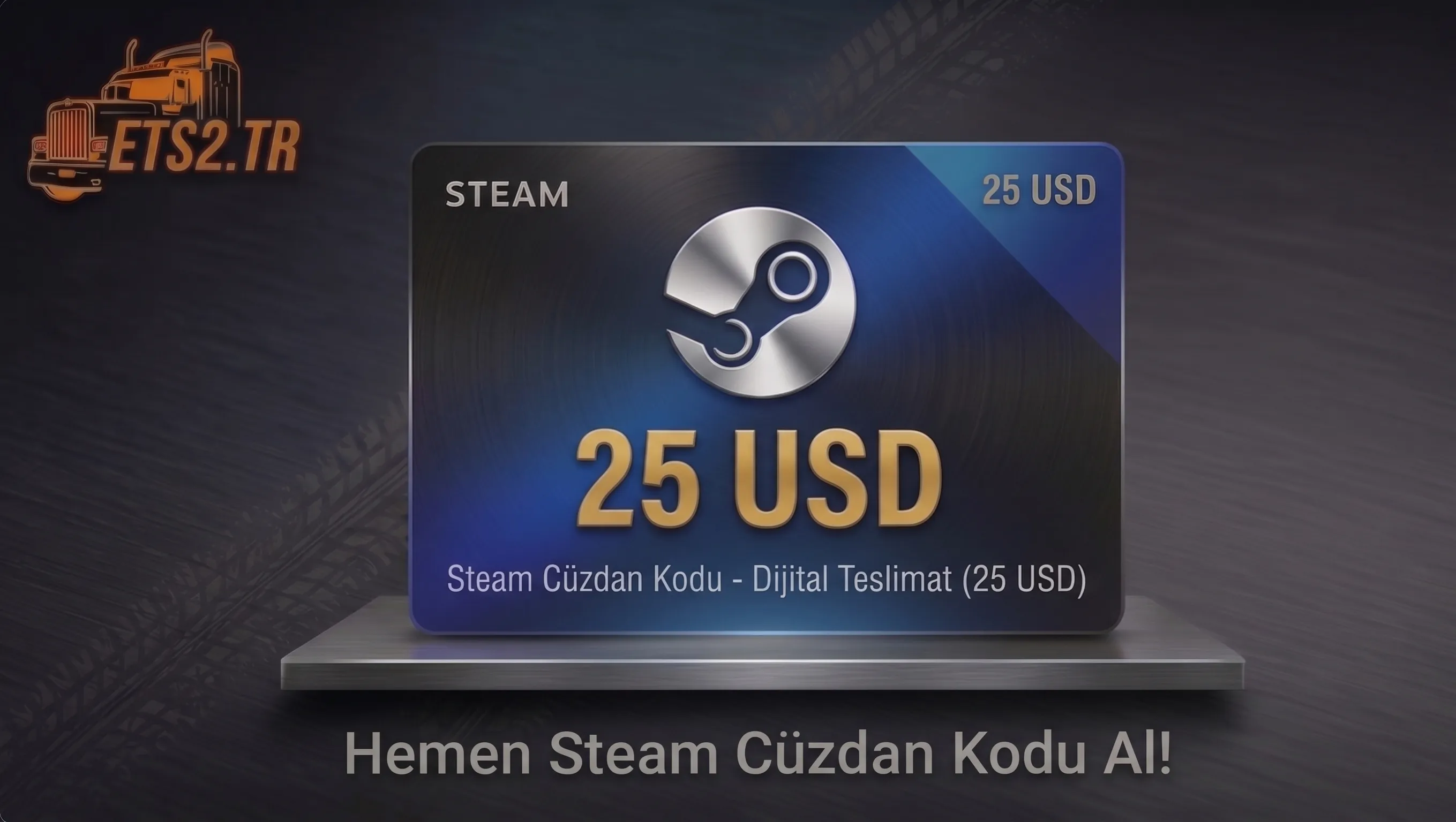 Steam 25 Dolar Cüzdan Kodu